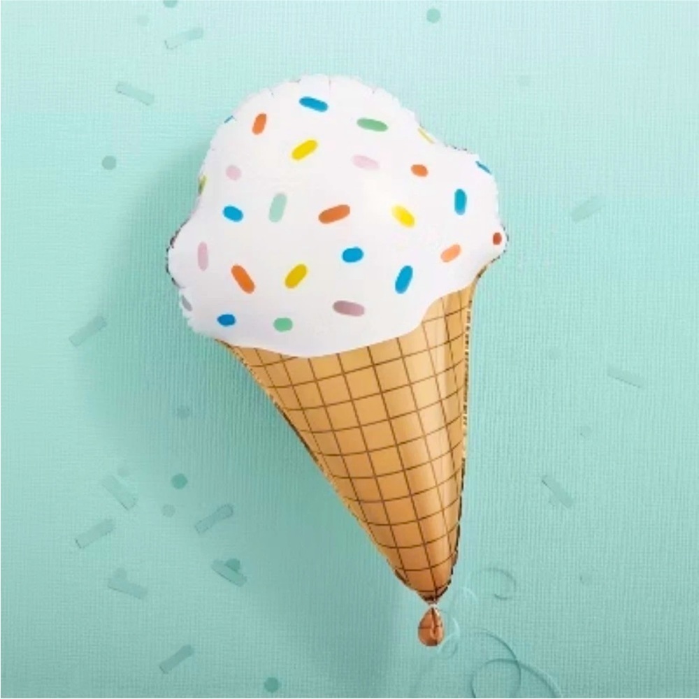 Spritz Ice Cream Foil Balloon Decorations - Party - NEW Birthday
